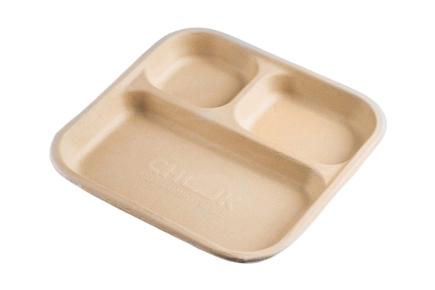 biodegradable plates | biodegradable meal tray | Crafeo Packaging Solutions